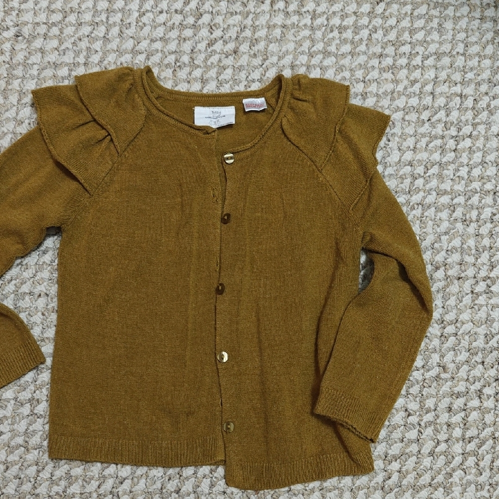 Zara Kids Mustard Sweater